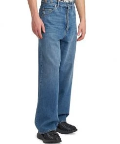 Valentino Wide Leg Denim Pants For Men -Valentino And AERIN unnamed file 1002