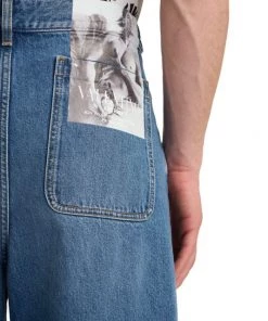Valentino Wide Leg Denim Pants For Men -Valentino And AERIN unnamed file 1004