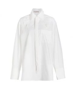 Valentino Oversized Tieneck Shirt