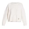 Valentino Crisscross & Logo-Embellished Sweater -Valentino And AERIN unnamed file 103