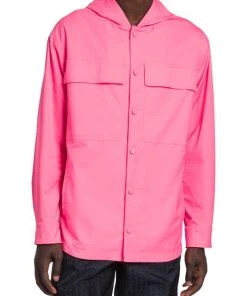 Valentino Caban Hooded Overshirt For Men -Valentino And AERIN unnamed file 1042