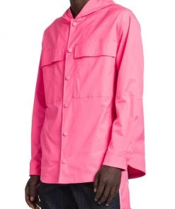 Valentino Caban Hooded Overshirt For Men -Valentino And AERIN unnamed file 1043