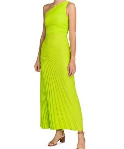 Valentino One-Shoulder Pleated Midi-Dress 11 Valentino One-Shoulder Pleated Midi-Dress -Valentino And AERIN unnamed file 1049