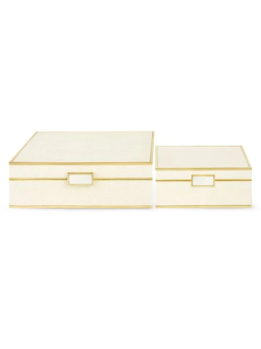 AERIN Shagreen Jewelry Box 4 AERIN Shagreen Jewelry Box - Image 2