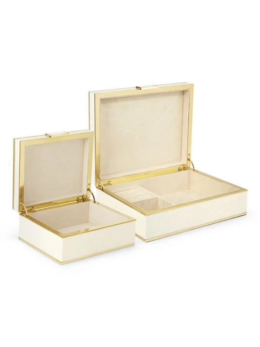 AERIN Shagreen Jewelry Box 5 AERIN Shagreen Jewelry Box - Image 3