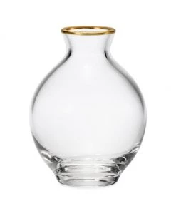 AERIN Sancia Plum Glass Vase