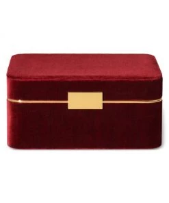 AERIN Beauvais Velvet Jewelry Box