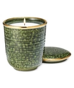 AERIN Savoy 10K Gold & Ceramic Nendaz Candle
