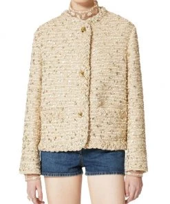Valentino Sequin-Embroidered Tweed Jacket -Valentino And AERIN unnamed file 165