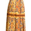 Valentino Pleated Logo-Print Midi-Skirt -Valentino And AERIN unnamed file 168