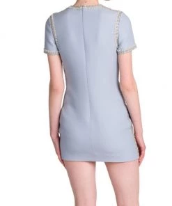 Valentino Imititation-Pearl-Embellished Minidress -Valentino And AERIN unnamed file 196