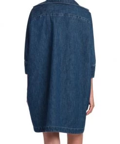 Valentino Boxy Denim Mini-Dress -Valentino And AERIN unnamed file 208