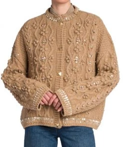 Valentino Oversized Sequin & Crystal-Embroidered Cardigan -Valentino And AERIN unnamed file 231