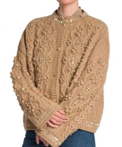 Valentino Oversized Sequin & Crystal-Embroidered Cardigan -Valentino And AERIN unnamed file 232