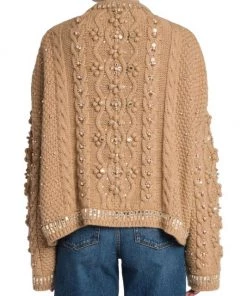 Valentino Oversized Sequin & Crystal-Embroidered Cardigan -Valentino And AERIN unnamed file 233