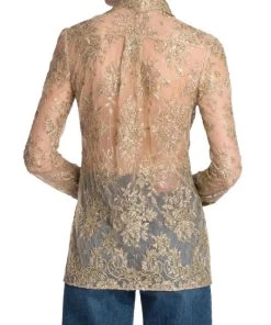 Valentino Bead-Embroidered Lace Top -Valentino And AERIN unnamed file 269