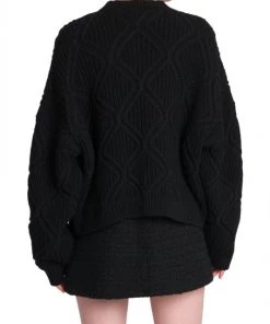 Valentino Boxy Virgin Wool & Cashmere Cardigan -Valentino And AERIN unnamed file 275