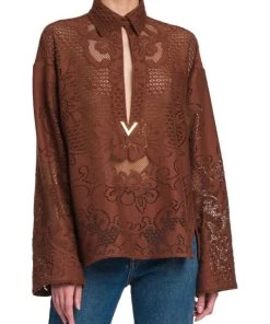 Valentino Openwork Logo Top -Valentino And AERIN unnamed file 285