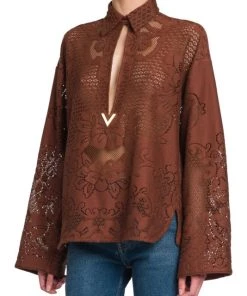 Valentino Openwork Logo Top -Valentino And AERIN unnamed file 286