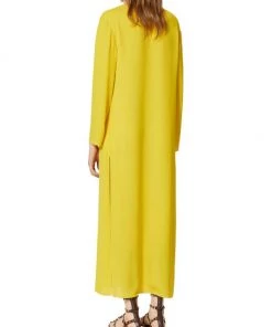 Valentino Georgette V-Neck Maxi Dress -Valentino And AERIN unnamed file 311
