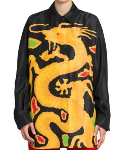 Valentino Dragon Faille Shirt -Valentino And AERIN unnamed file 321