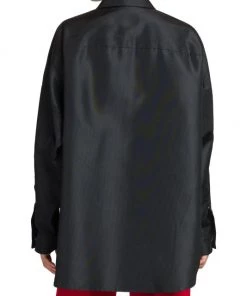 Valentino Dragon Faille Shirt -Valentino And AERIN unnamed file 323