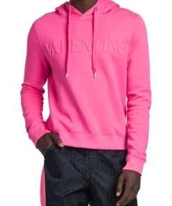 Valentino Fitted Hoodie Sweatshirt For Men -Valentino And AERIN unnamed file 350