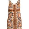 Valentino Sleeveless Intarsia-Knit Minidress -Valentino And AERIN unnamed file 354