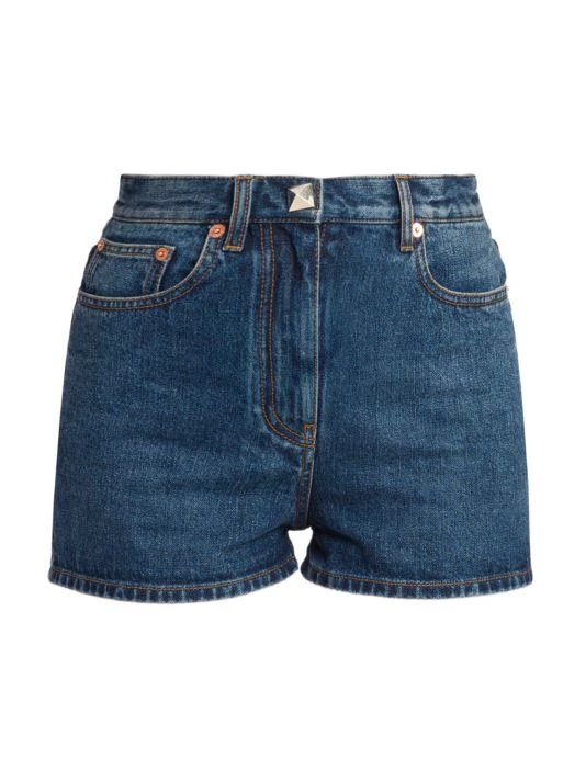Valentino High-Waisted Denim Shorts 3 Valentino High-Waisted Denim Shorts