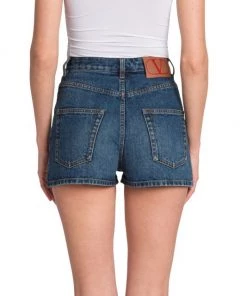 Valentino High-Waisted Denim Shorts 12 Valentino High-Waisted Denim Shorts -Valentino And AERIN unnamed file 370