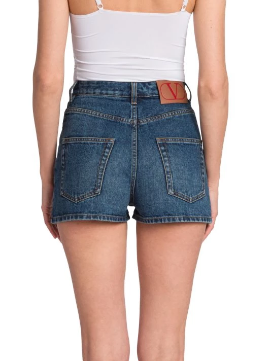 Valentino High-Waisted Denim Shorts 7 Valentino High-Waisted Denim Shorts - Image 5