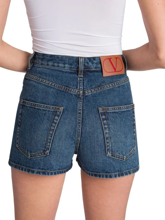 Valentino High-Waisted Denim Shorts 8 Valentino High-Waisted Denim Shorts - Image 6