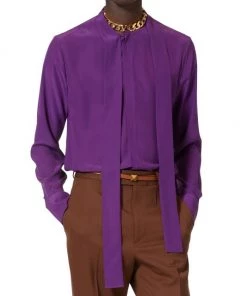 Valentino Washed Silk Shirt For Men -Valentino And AERIN unnamed file 375