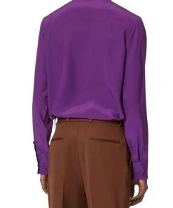 Valentino Washed Silk Shirt For Men -Valentino And AERIN unnamed file 376