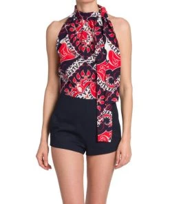 Valentino Mixed-Media Logo-Print Romper 10 Valentino Mixed-Media Logo-Print Romper -Valentino And AERIN unnamed file 398