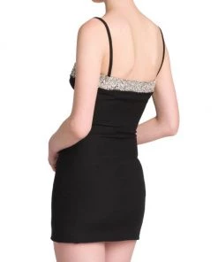 Valentino Crystal-Embroidered Body-Con Minidress -Valentino And AERIN unnamed file 412