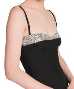 Valentino Crystal-Embroidered Body-Con Minidress -Valentino And AERIN unnamed file 413