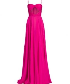 Valentino Silk Chiffon Gown