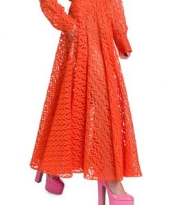 Valentino Openwork Midi-Skirt -Valentino And AERIN unnamed file 442