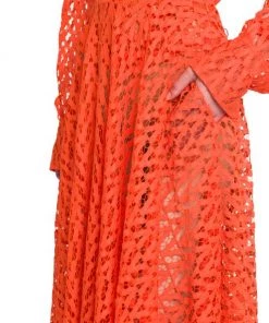 Valentino Openwork Midi-Skirt -Valentino And AERIN unnamed file 444