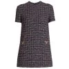 Valentino Logo-Embellished Tweed Minidress -Valentino And AERIN unnamed file 457