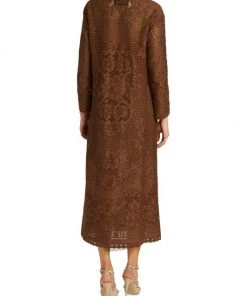 Valentino Floral Stitch Midi-Dress -Valentino And AERIN unnamed file 479