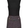Valentino Sleeveless Mixed-Media Minidress -Valentino And AERIN unnamed file 482