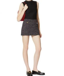 Valentino Sleeveless Mixed-Media Minidress -Valentino And AERIN unnamed file 483