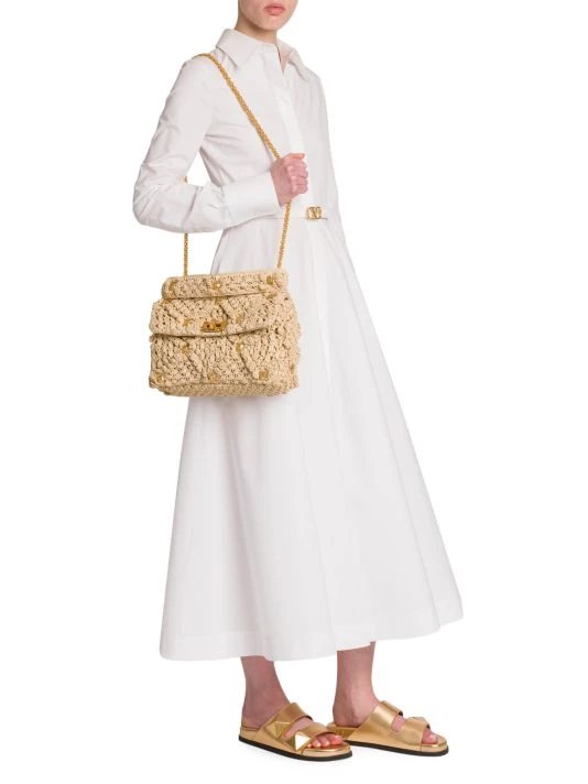 Valentino Belted Logo-Embellished Shirtdress 4 Valentino Belted Logo-Embellished Shirtdress - Image 2