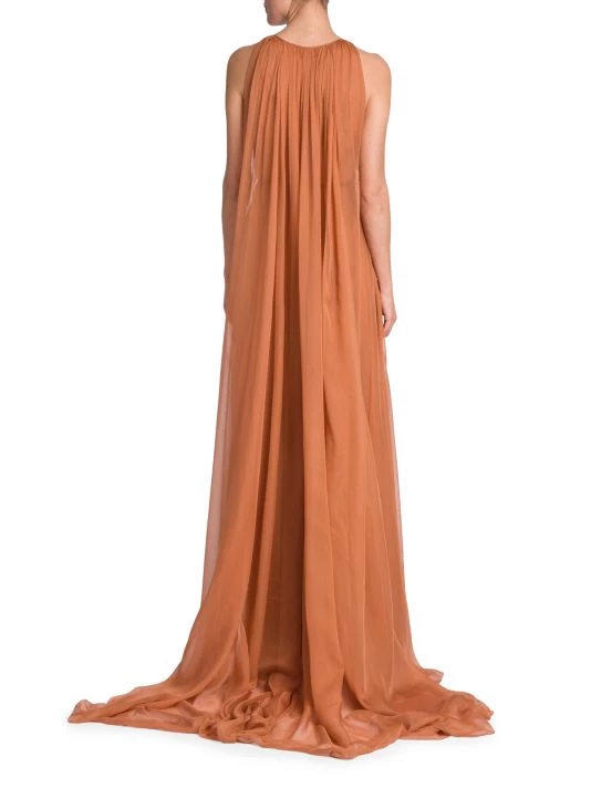 Valentino Sleeveless Cape-Back Gown 7 Valentino Sleeveless Cape-Back Gown - Image 5