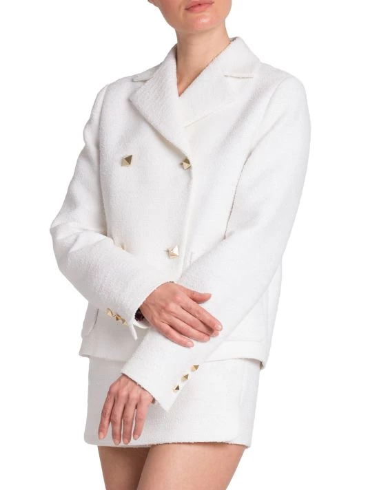 Valentino Double-Breasted Tweed Blazer 6 Valentino Double-Breasted Tweed Blazer - Image 4