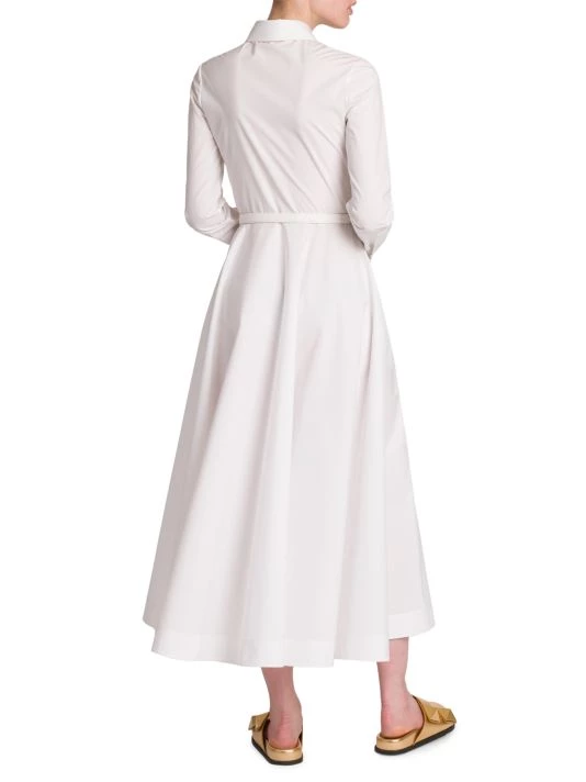 Valentino Belted Logo-Embellished Shirtdress 7 Valentino Belted Logo-Embellished Shirtdress - Image 5