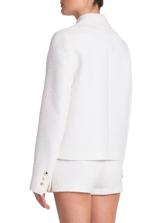 Valentino Double-Breasted Tweed Blazer 7 Valentino Double-Breasted Tweed Blazer - Image 5