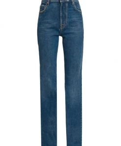 Valentino Oversized Straight-Leg Jeans